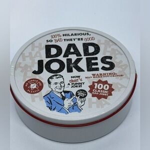 Dad Jokes - Classic White and Red Edition